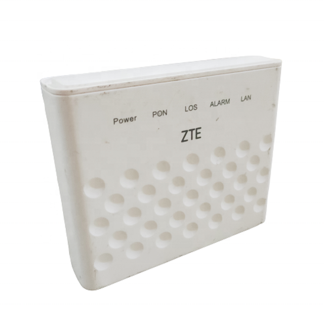 Zte ONT F601 Best Sell Used Zte Gepon ONU F643 FTTH Optical Network Terminal 1GE With English Version