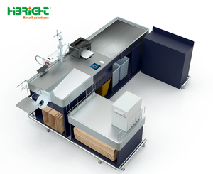 Highbright Modular Supermarket <b>Checkout</b> <b>Counter</b> Series for Supermarket Retail Stores - Product Image 4