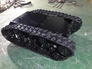 نظام هيكل سفلي مجنزر للروبوتات، طقم هيكل سفلي مجنزر، هيكل سفلي بعجلات مجنزرة، قطع غيار آلات البناء - Product Image 1