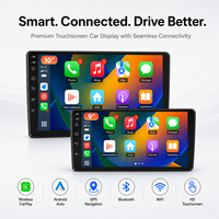 Autoradio Android 9''/10'' avec CarPlay sans fil, WiFi, Bluetooth, FM, lecteur DVD, navigation GPS et DSP – Vente en gros