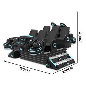 محاكي مركبات الكون بتقنية الواقع الافتراضي مع حركة 360 درجة وكراسي ديناميكية، جذب سياحي من الألياف الزجاجية لمدن الملاهي الداخلية وصالات الألعاب - Product Image 1