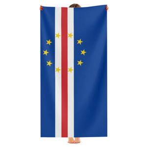 Serviette de plage Cap-Vert personnalisée de haute qualité, séchage rapide, absorbante, légère et fine, pour salle de bain, <span class=keywords><strong>piscine</strong></span> et natation - Product Image 2