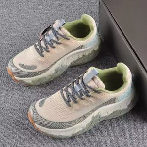 รองเท้าวิ่งลำลองผู้ชายหนังแท้คุณภาพสูงน้ำหนักเบา ดีไซน์ใหม่ ระบายอากาศได้ดีด้วยผ้าตาข่าย  ปี 2025 กำลังเป็นที่นิยม - Product Image 6