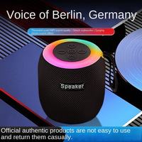 Mini Altavoz Inalámbrico BT Portátil con Micrófono Incorporado y Soporte para Tarjeta de Memoria, Batería de 200-500mAh con hasta 3 Horas de Reproducción
