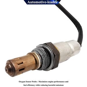 Nouveau capteur d'oxygène O2 avant et après catalyseur 2Pcs 68195741AA pour automobile, compatible avec 200, avec garantie de 12 mois - Product Image 2