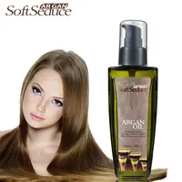 Aceite de argán Natural de alta calidad, tratamiento de queratina para el cabello, suero de cristal líquido para reparación del cabello