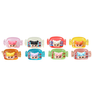 Lanshuo Breloques Bonbons en Résine Phosphorescentes Animaux de Dessin Animé Bijoux pour Enfants Pendentif Cadeau - Product Image 5
