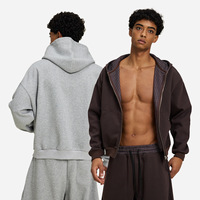 Setelan Tracksuit Pria Model Flare Berkerudung Bahan Katun Terry Oversize - Streetwear Bernapas & Ramah Lingkungan