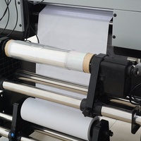 Imprimante jet d'encre UV DTF A2 tout-en-un pour transfert de film DIY, avec laminateur automatique rouleau à rouleau