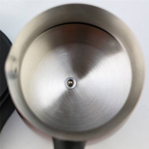 Cafetière turque électrique portative d'acier inoxydable avec le réchauffeur de lait de revêtement rouge et la <span class=keywords><strong>base</strong></span> détachée - Product Image 5