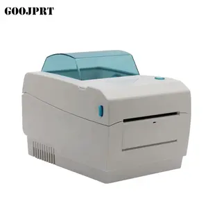 GOORT CC410 Desktop Kecepatan Tinggi USB Label Langsung Tiket Thermal Sticker Barcode Pengiriman Label Printer untuk IOS Android