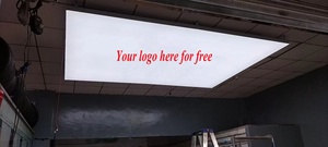 Lampu bengkel LED dapat diredupkan populer kotak lampu Film lembut tahan air untuk lampu garasi detail mobil dengan desain Logo kustom - Product Image 6