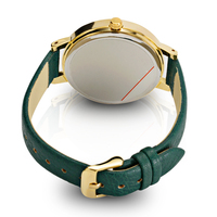 Montre de luxe pour femmes avec logo personnalisé de haute qualité, boîtier en alliage, cadran en verre, mouvement automatique de 37 mm, résistante à l'eau, design abeille