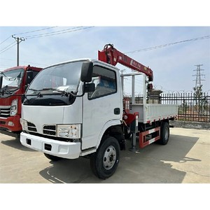 Grues montées sur camion Chengli 4x2, mini-grue télescopique hydraulique de 3,2 tonnes, prix d'usine - Product Image 3