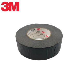 เทปพันสายไฟ 3M 6969 แบบหนาพิเศษ ทนความร้อน เทปผ้ามาสกิ้ง 3M ฟิล์มโพลีเอทิลีน เทปพันสายไฟยางฉนวนกันความร้อน - Product Image 2