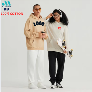 Sweat-shirt personnalisé en coton 100% de qualité supérieure, surdimensionné, en gros, avec votre propre logo, directement du fabricant - Product Image 1