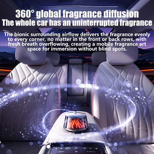 New Arrival 3 Modes Black Car Freshener Diffuser Aluminium Alloy Smart New Aroma Diffuser For Car - Product Image 5