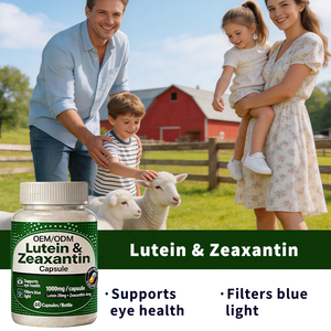 Capsule di Luteina e Zeaxantina 1000mg |   20mg Luteina + 4mg Zeaxantina |   Fornitura di Energia |   Schiarimento della Pelle |   2 pillole/flacone |   Adulti - Product Image 2