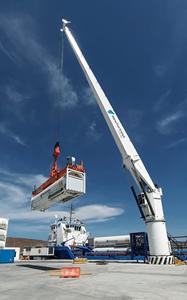 מנוף נמל הידראולי מנוף זרוע מנוף לפריקת מכולות למכירה - Product Image 2