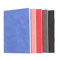 Carnet A5 personnalisé en similicuir avec reliure thermocollée, idéal pour un usage quotidien par les étudiants et les professionnels, parfait pour offrir en cadeau et pour la vente en gros.