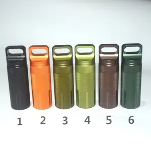 Aluminium Verzegelde Waterdichte Opbergdozen Outdoor Survival Grote Opslag Organizer Waterdichte Pillendoos