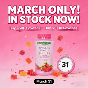มีสินค้าพร้อมส่งในเดือนมีนาคม ผลิตภัณฑ์ความงามขายดี คอลลาเจนผสมไบโอตินและวิตามินซี คอลลาเจนกัมมี่สำหรับผม ผิว เล็บ และข้อต่อ - Product Image 4