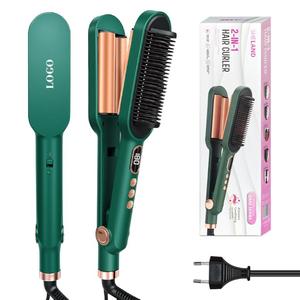 Rizador de Pelo Portátil Multifunción 0728, Plancha de Pelo 2 en 1 con 5 Niveles de Calor Ajustables, Riza y Alisa - Product Image 4
