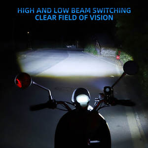 2Pcs 30W Super Bright LED Motorcycle Spotlights IP67 Waterproof 4 Modes High Low Beam 360 ° Adjustable Long Life Offroad ATV Lamp - Product Image 5