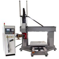 5 axes 3d Mousse Bois Glace Sculptures Statues Machine De Gravure 3d Sculpture Machine