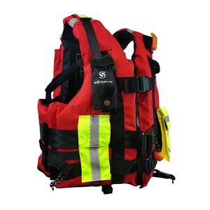 Dispositivo di galleggiamento personale del giubbotto di salvataggio del tessuto di Waterfun 150N Oxford per salvataggio rapido dell'acqua - Product Image 1