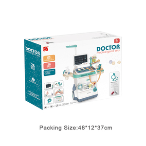 Enfants <span class=keywords><strong>docteur</strong></span> <span class=keywords><strong>jouet</strong></span> faire semblant de jouer <span class=keywords><strong>docteur</strong></span> <span class=keywords><strong>chariot</strong></span> médical <span class=keywords><strong>chariot</strong></span> 26 accessoires ensemble de jouets médicaux - Product Image 6