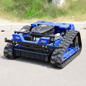 จัดส่งฟรีอินฟรอนต์500มม. ความกว้างรีโมทเครื่องตัดหญ้า RC หุ่นยนต์ตัดหญ้าภูมิประเทศทั้งหมดใช้ในบ้านชุดใบมีดรถปราบดิน - Product Image 6