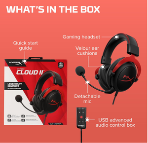 <span class=keywords><strong>Casque</strong></span> de jeu filaire HyperX Cloud II original, son surround <span class=keywords><strong>virtuel</strong></span> 7.1, micro, <span class=keywords><strong>casque</strong></span> supra-auriculaire pour PC, <span class=keywords><strong>PS4</strong></span>, PS5, Xbox - Product Image 6