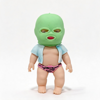 Jouet anti-stress Quzao Monster Mesh Ball TPR Squishy Fidget Toy Emotion Slow Rising Stretchy Stress Relief 5 à 7 ans en boîte, cadeau pour enfants