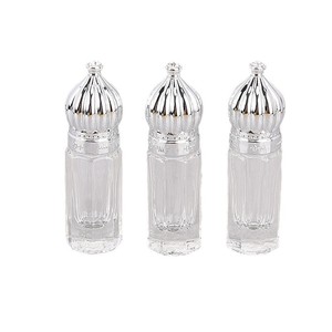 Wholesale 3ml Octagonal Glass Roller Bottles, Empty Refillable Essential Oil Roll On Bottles for Travel Sample Massage - Product Image 5