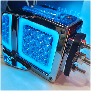 2025 tiktok xu hướng trong USA Mỹ Mexico Chile 035-blue <span class=keywords><strong>IDE</strong></span> màu xanh LED Side Marker ánh sáng cho xe tải Trailer Side đèn Para camiones - Product Image 1