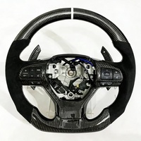 Volant de direction en fibre de carbone de style Thong pour Supra Voxy Corolla 86 Supramk5 Landcruiser LC300 Prius (Es/Is)