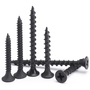 Hochwertige verzinkte, schwarz phosphatierte Gipskarton-Schrauben für Metall und Holz OEM - Product Image 4