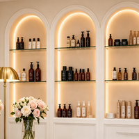 Salon de coiffure milieu de gamme haut de gamme complet fait sur commande avec lampe de complément source usine personnalisée