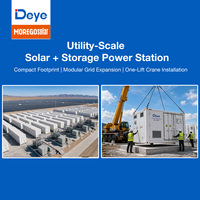 Système de stockage d'énergie renouvelable à grande échelle Deye WS-L5000 5016 kWh 5 MWh LiFePO4, conteneurisé sur réseau, pour usage industriel, commercial et utilitaire