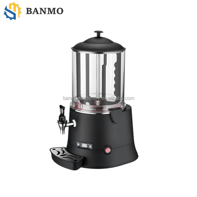 5L 10L Portable Commercial Hot Chocolate Dispenser Maker Machine for Heating Mixing Coffee Juice Milk for Hotels Wine Dispenser