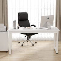 Vente chaude Blanc Simple Bureaux Bureau Ordinateur Et Tables D'étude À Vendre