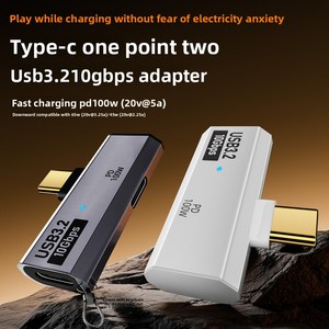 Chất lượng cao USB OTG <span class=keywords><strong>adapter</strong></span> usb3.2 10gbps pd100w nhanh chóng sạc điện thoại di động <span class=keywords><strong>Adapter</strong></span> Loại C và OTG <span class=keywords><strong>adapter</strong></span> cho Android - Product Image 3