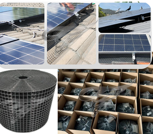 Uccello piccione animale parassita scoiattolo roditore protezione rete metallica protezione protezione schermo di sicurezza Kit pannello solare protezione rete - Product Image 2