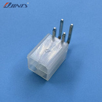 Conector Molex Automotriz 5557-2*2AW de 4.2mm de Paso, 4 Pines, Hembra, Ángulo Recto, para Montaje en PCB, 250V
