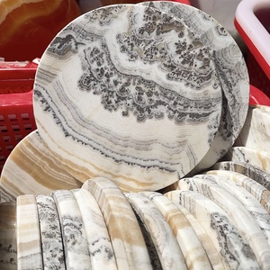 All'ingrosso naturale pietra preziosa dendritica Calcite cerchio fetta <span class=keywords><strong>di</strong></span> cristallo curativo per la decorazione della casa regalo - Product Image 3