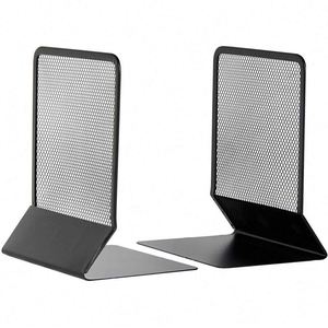 Los Mejores Sujetalibros Modernos de Malla Metálica, Juego de 2 Soportes para Libros de Escritorio, Sujetalibros de Malla Metálica - Product Image 2