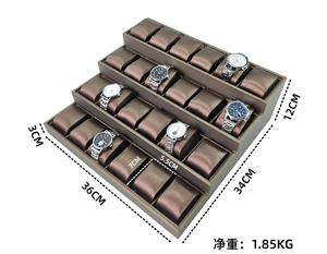 Soporte de Exhibición para Transmisión en Vivo, Fabricado con Calidad, con Forma de Trapecio Escalonado, Soporte de Exhibición para Relojes - Product Image 2