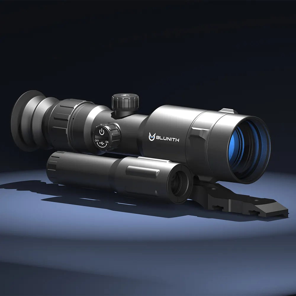 Blunith penglihatan malam berburu menembak titik merah termal spotting scope