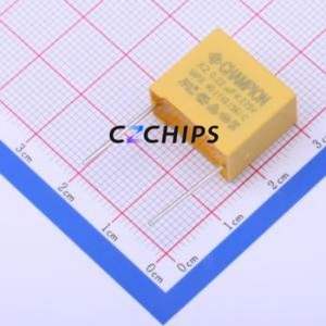 Condensador de Seguridad SMQP224K275XXD5B1515, Componente de Montaje en Orificio (THT), P=15mm 220nF 10% 275V X2 - Product Image 1